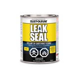 Enduit en caoutchouc flexible instantané Rust-Oleum LeakSeal, imperméable, pouvant être peint, noir, 946 mL Front_Elevated