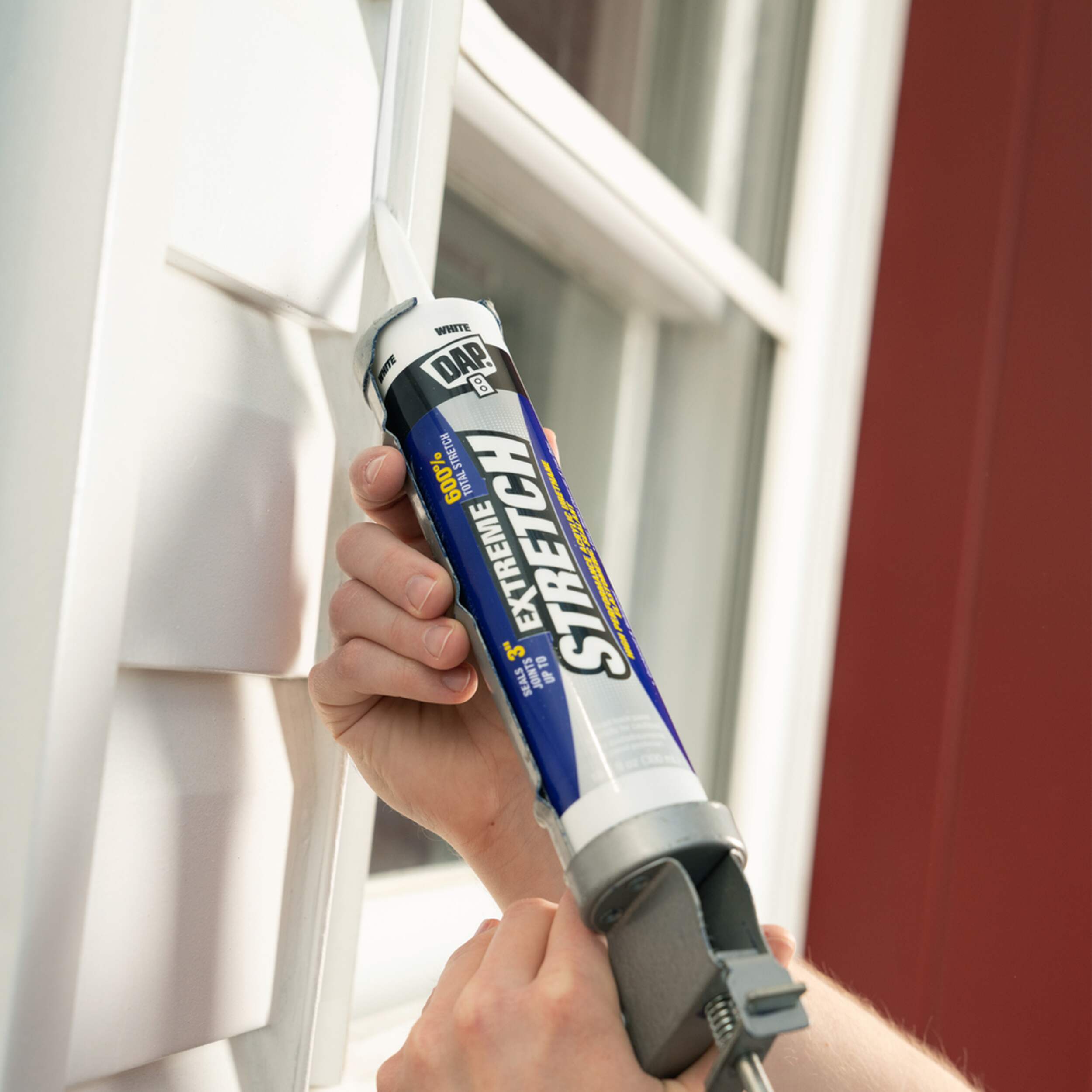 DAP Extreme Stretch Sealant, For Interior/Exterior Use, White, 300mL