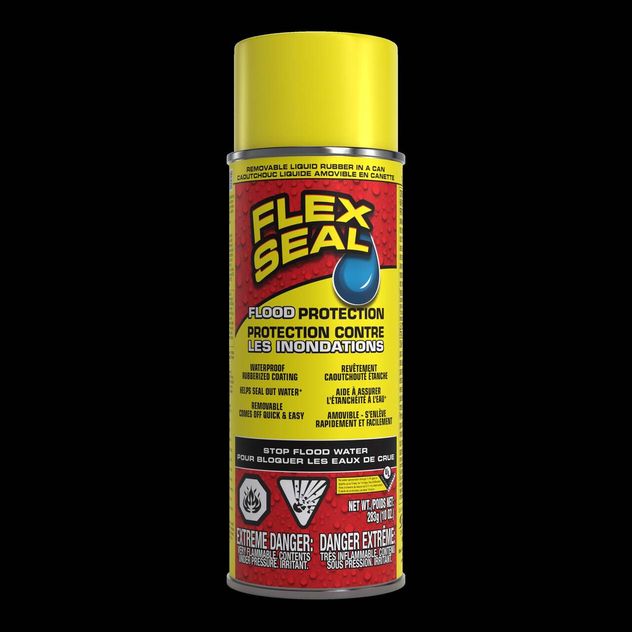 Flex Seal Flex Paste Super Thick Rubber Paste, Moldable Leak Protector  Sealant, Black, 3-lb