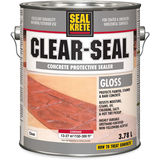 Seal-Krete Clear-Seal Concrete Protective Waterproof Sealer, Gloss, 3.78-L Front_Elevated