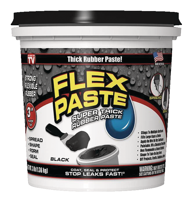 Flex Seal Flex Paste Super Thick Rubber Paste, Moldable Leak Protector