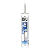 Scellant en élastomère étanche de qualité supérieure DAP Dynaflex 230, pour fenêtres/portes/bordures, gris, 300 mL Front_Flat