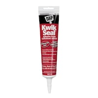 DAP Kwik Seal Kitchen, Bath & Plumbing Adhesive Caulk, Clear, 162-ml