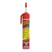 Flex Seal Caulk Hybrid Sealant, Clear, 195-mL Front_Flat