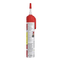 Flex Seal Caulk Hybrid Sealant, White, 266-mL Back_Flat