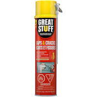 Great Stuff Gaps & Cracks Insulating Foam Sealant  For Indoor/Outdoor Use, 20.2-oz