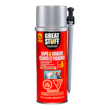 Great Stuff Gaps & Cracks Insulating Foam Sealant with Smart Dispenser, Indoor/Outdoor Use, 12-oz Front_Flat