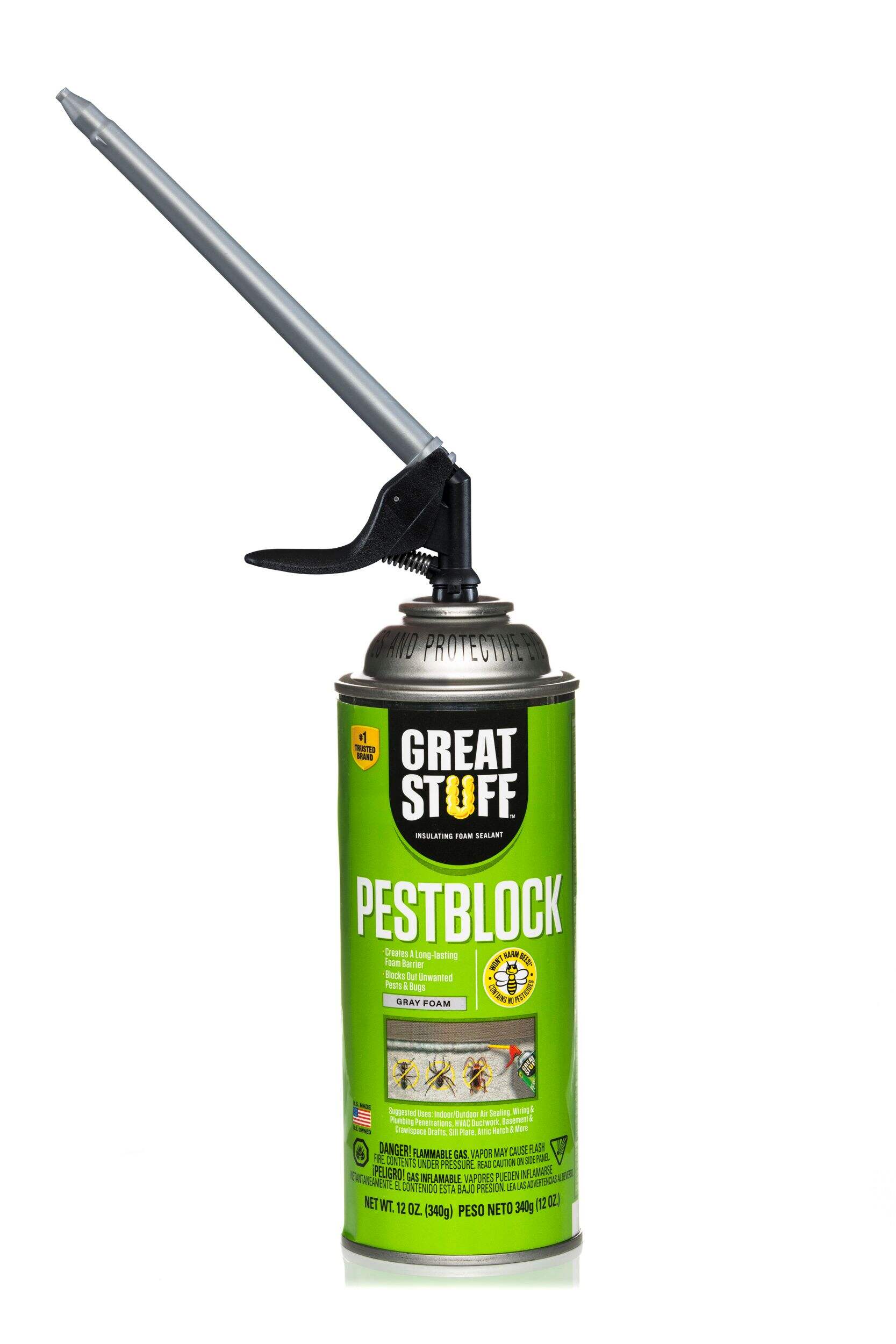 Great Stuff PestBlock Insulating Foam Sealant with Smart Dispenser ...