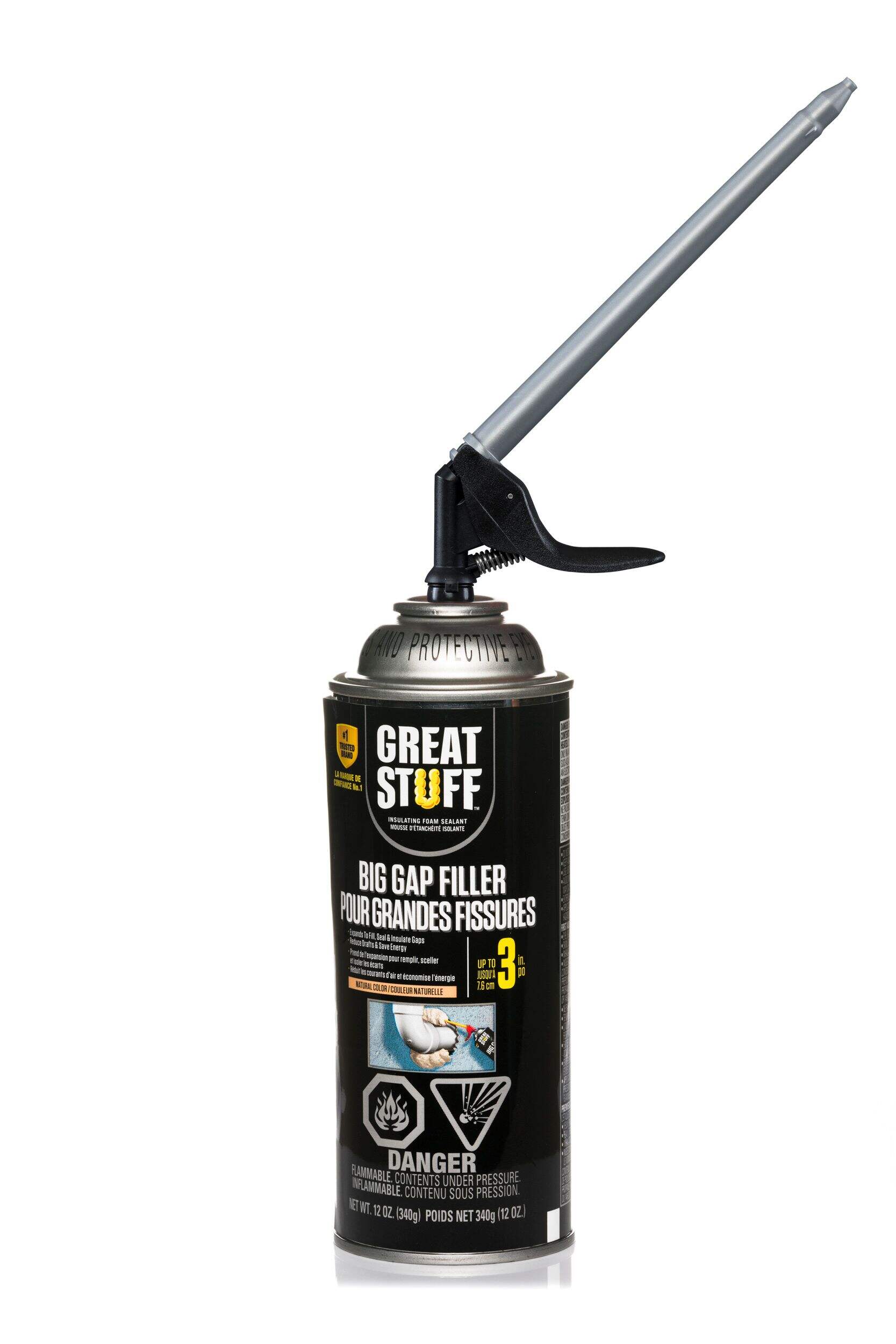 Great Stuff Big Gap Filler Insulating Foam Sealant With Smart Dispenser Indooroutdoor Use 12 7905