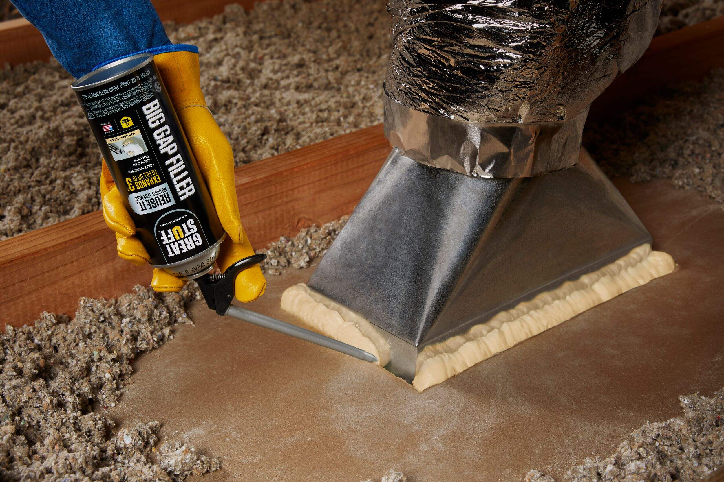 Great Stuff Big Gap Filler Insulating Foam Sealant with Smart Dispenser