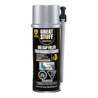 Great Stuff Big Gap Filler Insulating Foam Sealant with Smart Dispenser, Indoor/Outdoor Use, 12-oz Front_Flat