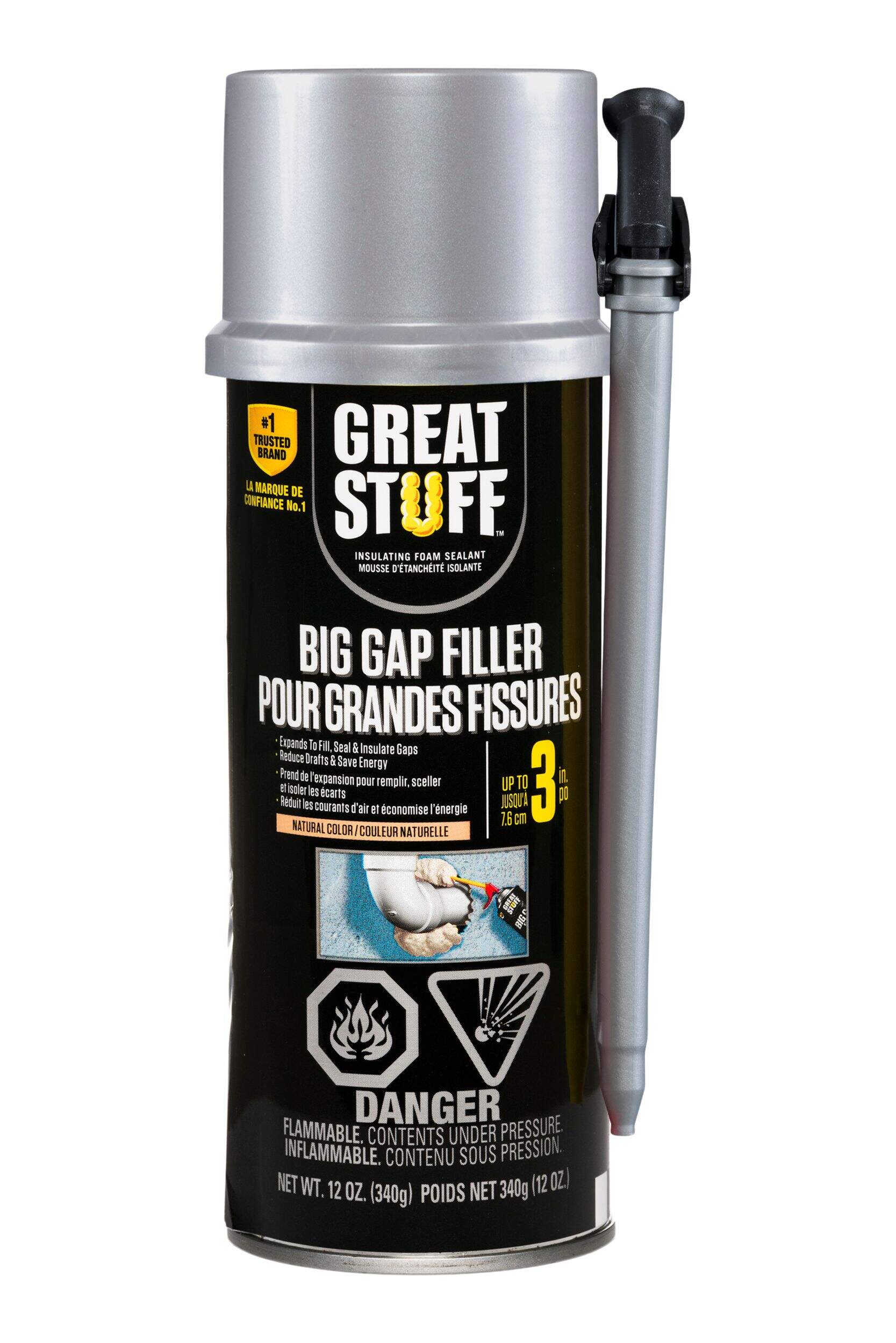 Great Stuff Big Gap Filler Insulating Foam Sealant with Smart Dispenser