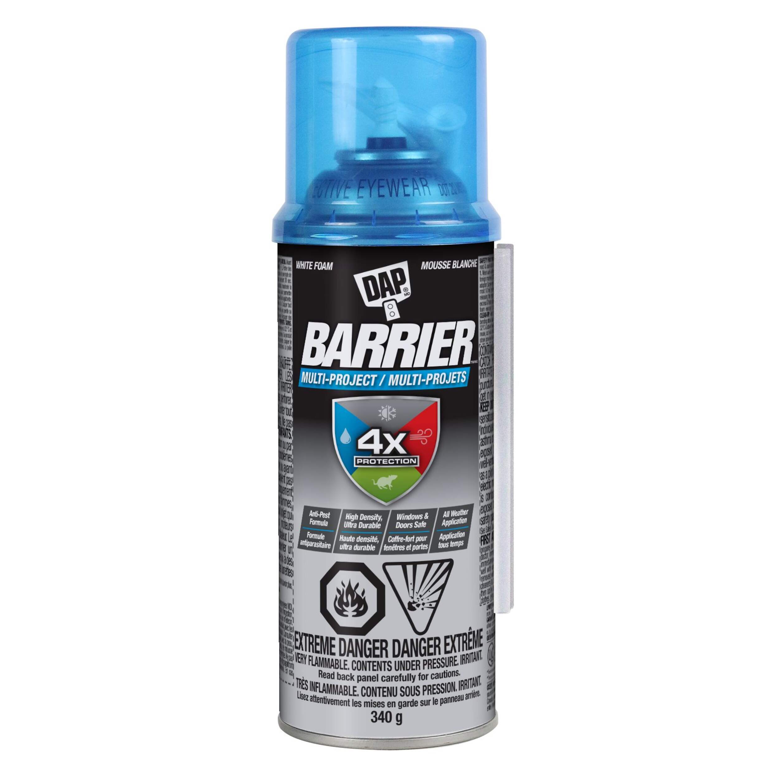 DAP Barrier Multi-Project Foam, 340-g Front_Flat