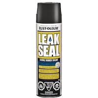 Rust-Oleum LeakSeal Flexible Rubber Sealant Spray, Waterproof, Paintable, Assorted Finishes, 405-g