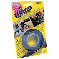 Magic Wrap Emergency Repair Kit Multi-Purpose Stretch Rubber Tape, Black, 1-in x 16-ft