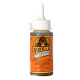 Gorilla Glue Original Multi-Purpose Indoor/Outdoor Waterproof Super Glue Adhesive, 4-oz Front_Flat