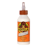 Gorilla Type II Water Resistant Wood Carpenter's Glue, Indoor/Outdoor Use, 236-mL