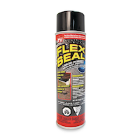 Flex Seal Liquid Rubber Sealant Coating, Spray-On Waterproof Leak Protector, Black, 14-oz Front_Flat