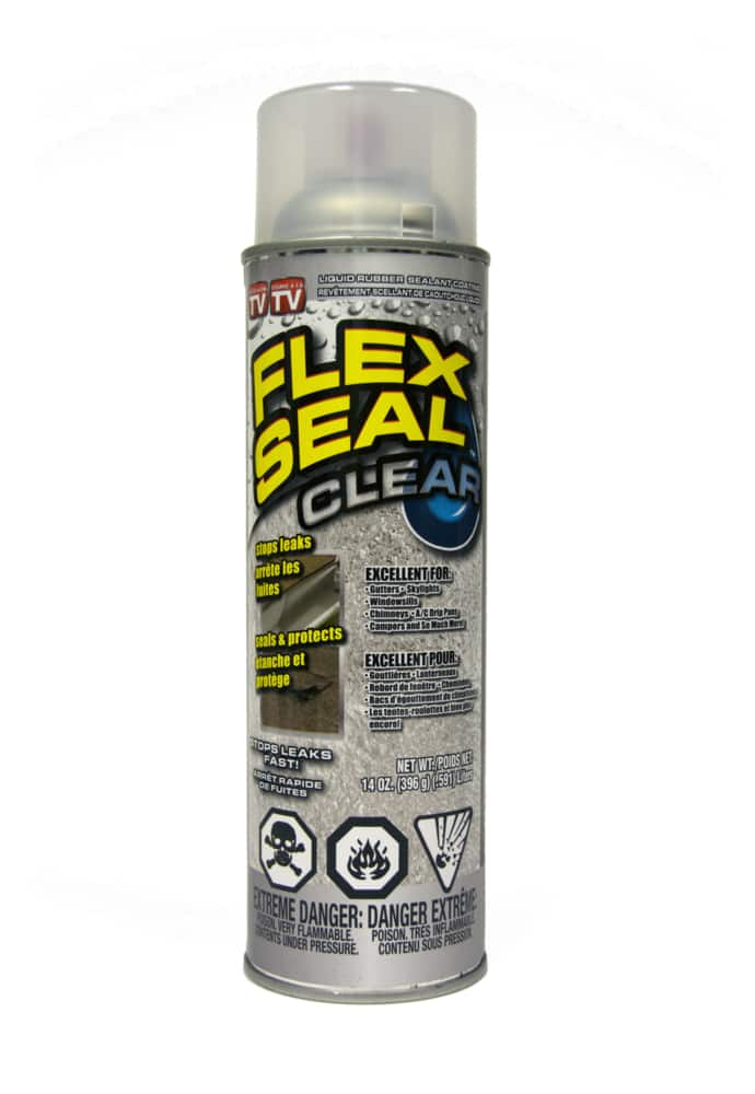 Flex Seal Liquid Rubber Sealant Coating, Clear, 14-oz | Canadian Tire