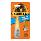 Gorilla Super Glue Adhesive, Clear, 15 g