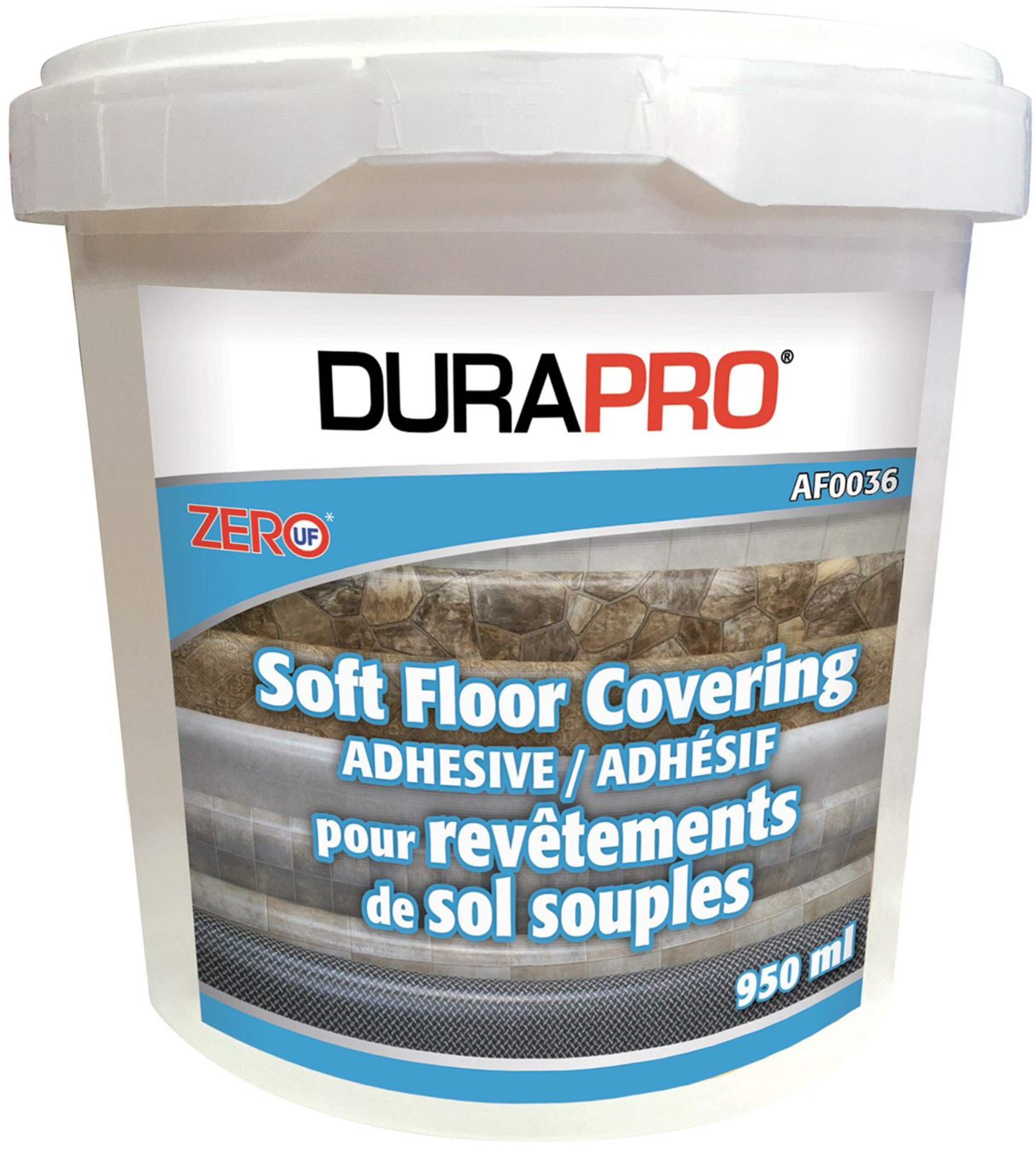 Dura Pro Soft Floor Covering Adhesive, 950-mL Front_Flat
