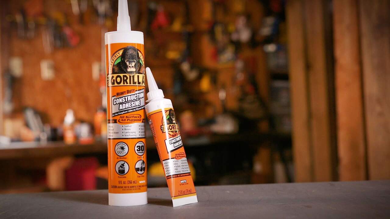 Gorilla All-Purpose Silicone Sealant, Indoor/Outdoor, Crack & Waterproof,  Clear, 295-mL