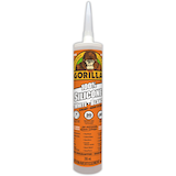Gorilla All-Purpose Silicone Sealant, Indoor/Outdoor, Crack & Waterproof, White, 295-mL Front_Flat