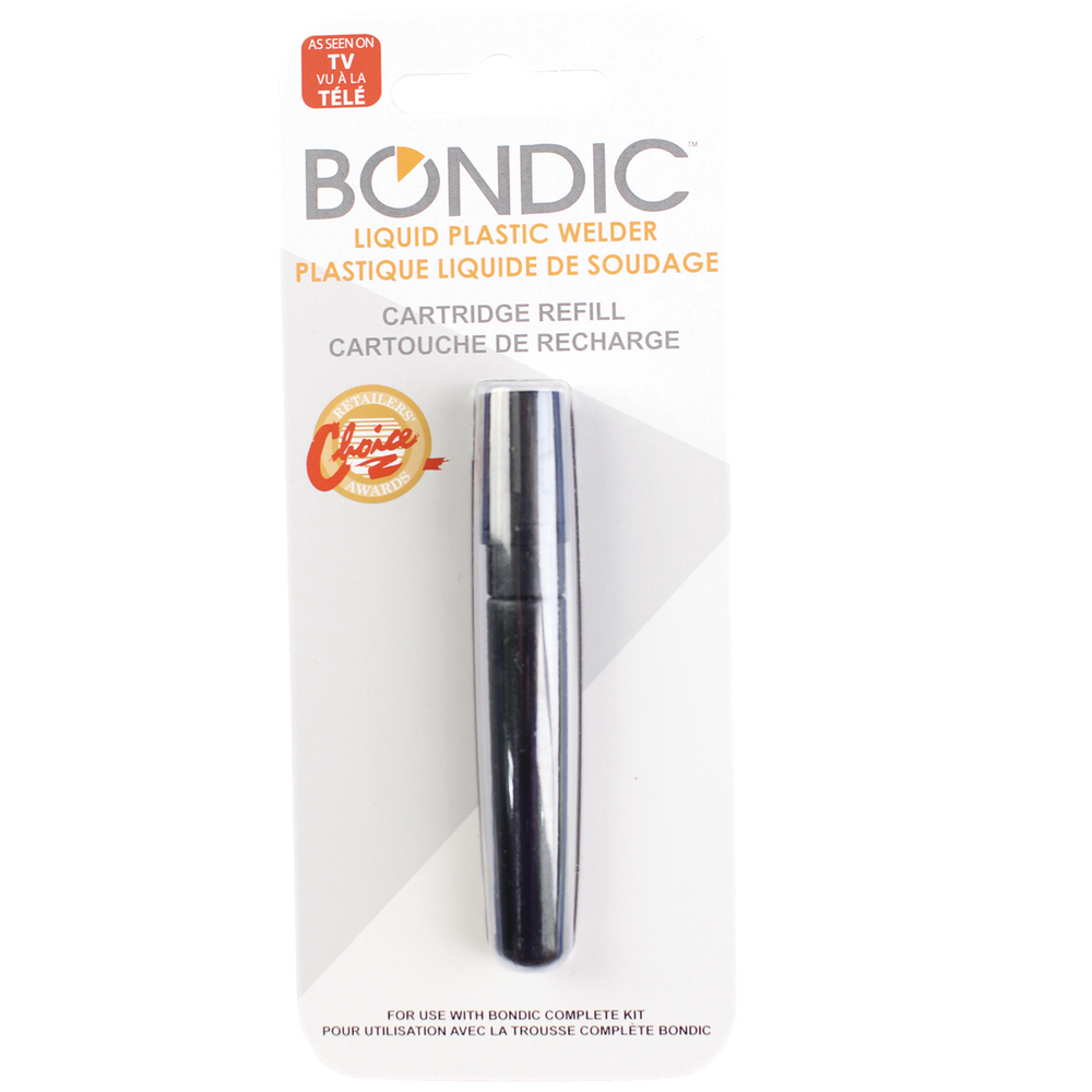 Bondic Liquid Plastic Welder Multi-Purpose Adhesive Glue Cartridge Refill,  4-g