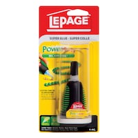 LePage Power Easy Control Gel Super Glue Adhesive, 4-mL