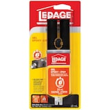 LePage Multi-Purpose Two-Part Gel Epoxy Adhesive Glue Syringe, Fast-Setting, No-Drip, 25-mL Front_Flat