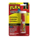 Flex Super Glue™ Hi-Performance Liquid Rubberized Adhesive Gel with Precision Tip, 3g Tube, 2-pk Front_Flat