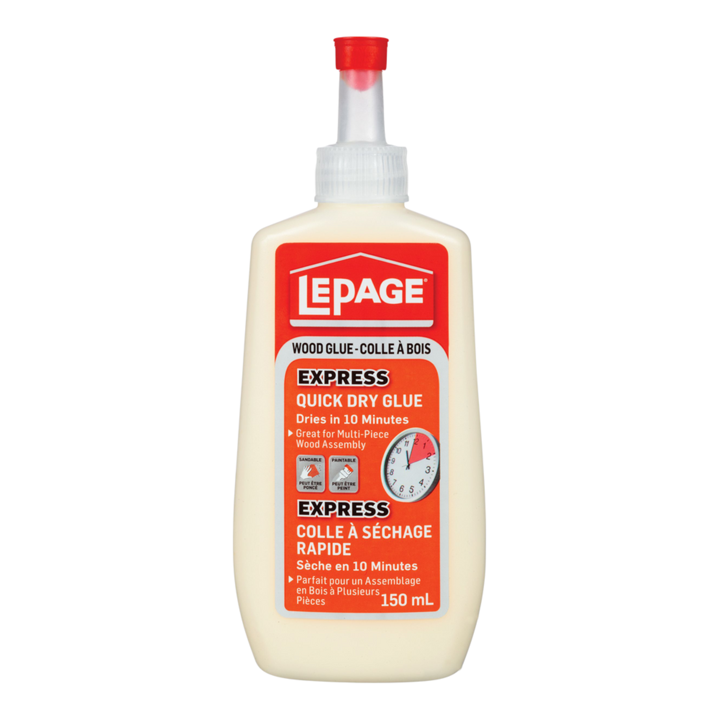 LePage Express Quick Dry Wood Glue, For Carpentry & Making