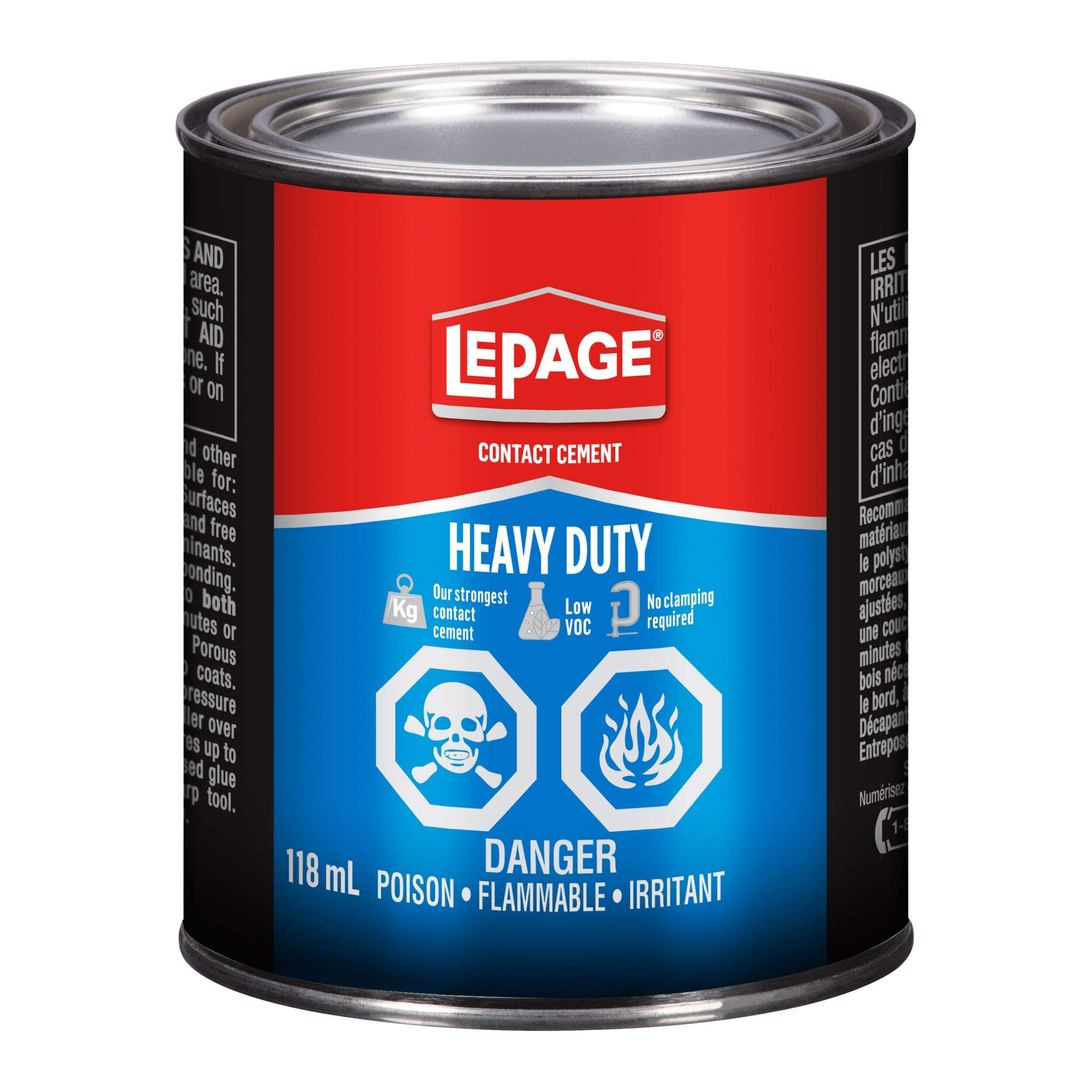 LePage Contact Cement, 118-mL Front_Elevated
