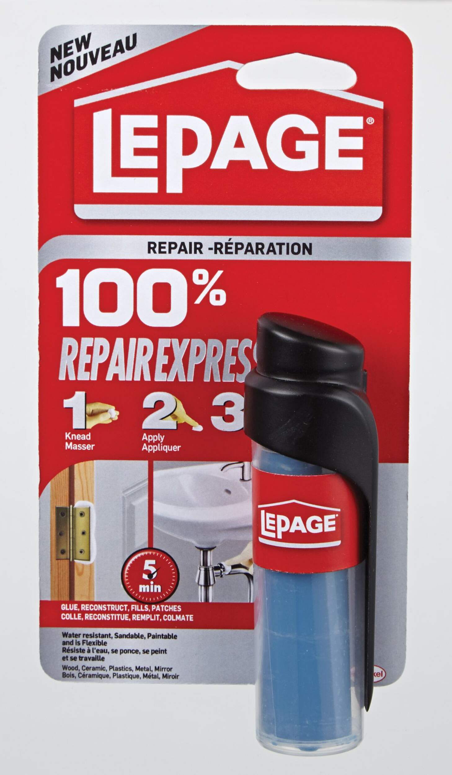 LePage 100% Repair Express Adhesive, 48-g Front_Flat