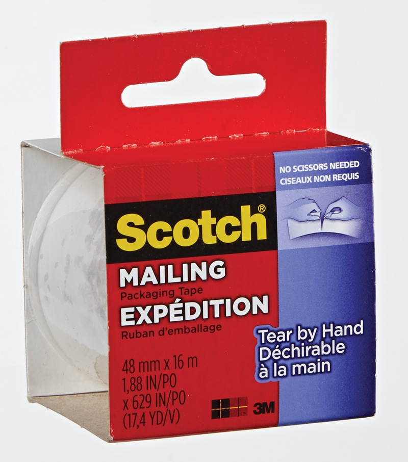 Scotch Tear By Hand Packaging Tape Canadian Tire