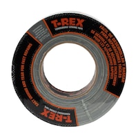 T-Rex Ferociously Strong Tape, Multi-Purpose Utility Duct Tape, Grey, 48-mm x 27.34-m (1.88-in x 30-yd)