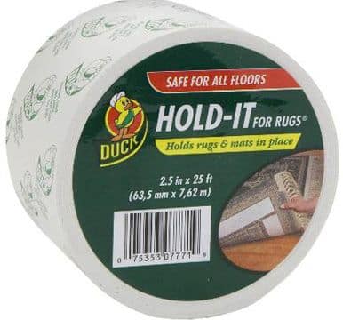 Duck Hold-It Rug Tape, 25-ft