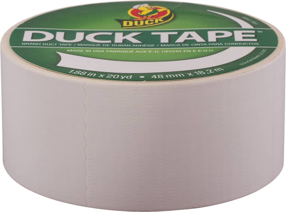 Duck Tape Multi Purpose Utility Duct Tape High Strength Adhesive   Duck White Duct Tape 20yd 9dc3523c D8a1 4fd9 9042 999546dbcfdb 