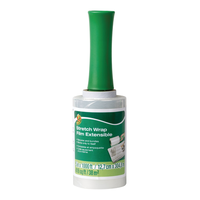 Duck Plastic Stretch Wrap Film For Moving, Packing & Storage, Clear, 5-in x 1000-ft Front_Flat