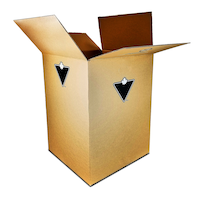 Canadian Tire Large Moving Boxes, 100% Recycled Cardboard, 18 x 18 x 24-in