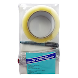 Mini Moving Kit with Box Cutter, Marker, Clear Packing Tape, Tape Gun & Box ID Labels Front_Flat