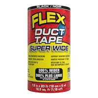 Flex Seal Flex Super Wide Duct Tape, 7.5-in x 20-ft
