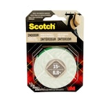 3M Scotch Heavy Duty Double Sided Tape, Foam Mounting Tape, Holds Up To 2-lbs, 1.2-cm x 1.9-m Front_Flat