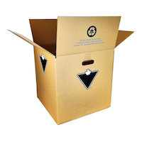 Canadian Tire Medium Moving & Storage Box, 100% Recycled Cardboard, 16 x 16 x 16-in