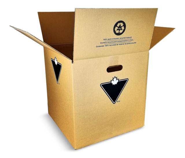 Canadian Tire Medium Moving & Storage Box, 100 Recycled Cardboard, 16