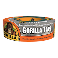 Gorilla Utility Duct Tape, Indoor/Outdoor Weather-Resistant Adhesive, Silver, 1.88-in x 30-yd