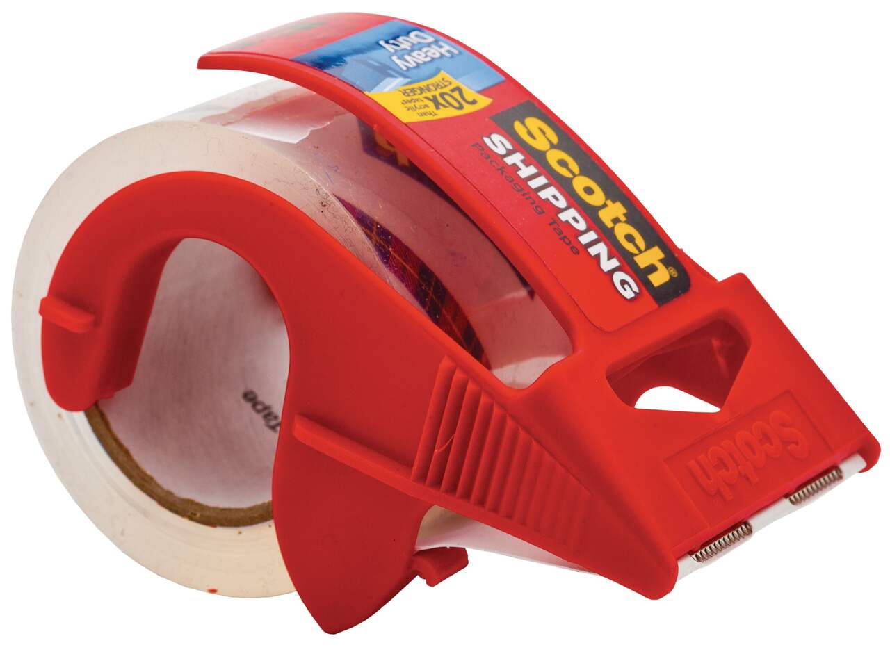 3M Scotch Heavy Duty Packaging Tape with Dispenser For Shipping