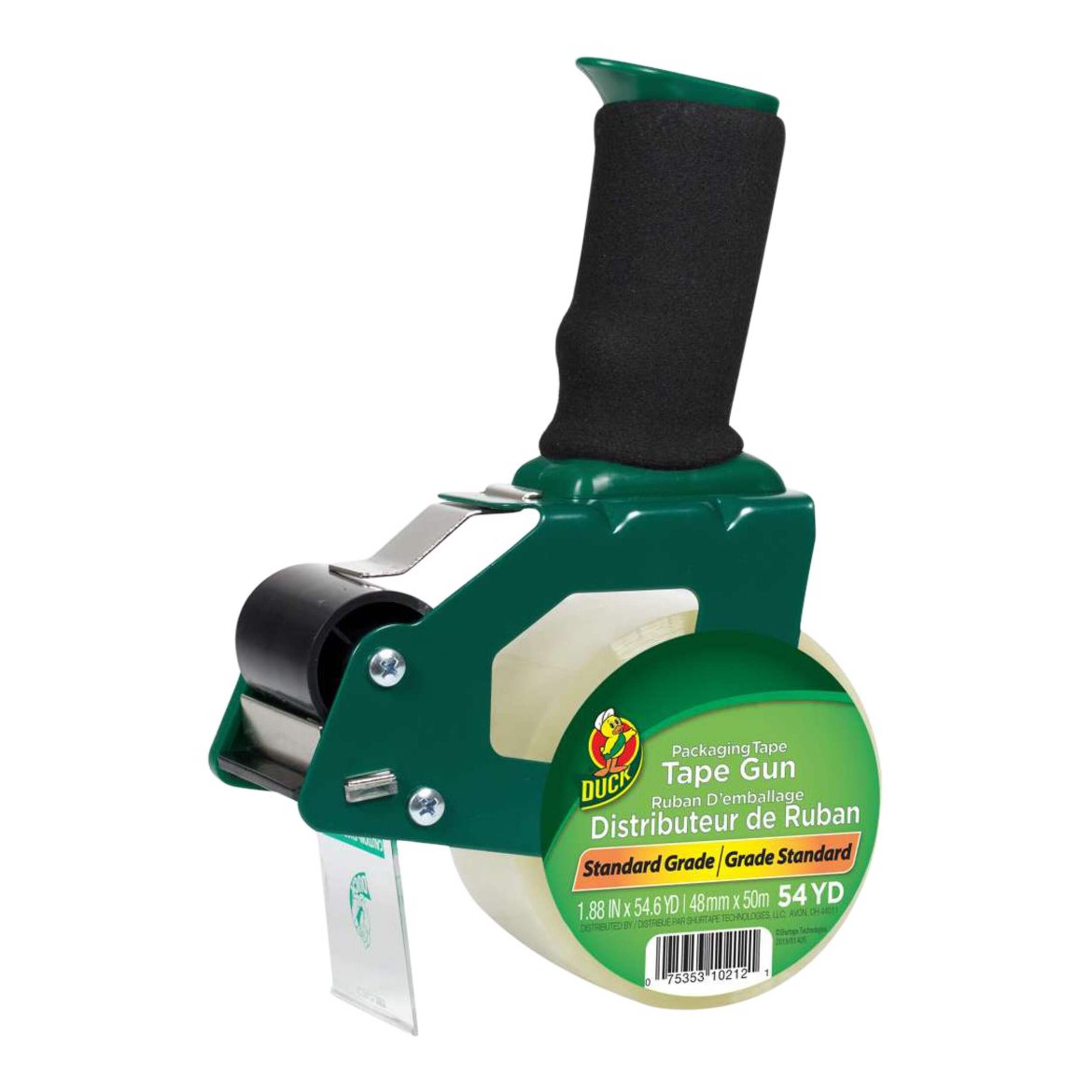 Duck Standard Grade Tape Gun, 1.88-in x 54-yd Front_Angled_Left