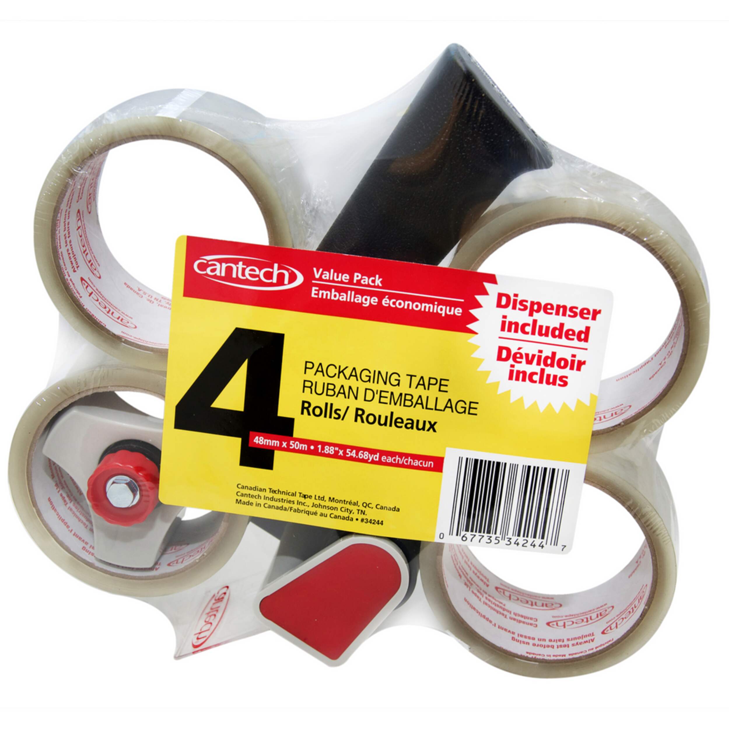 Tape Gun and 4 Packing Tapes Canadian Tire