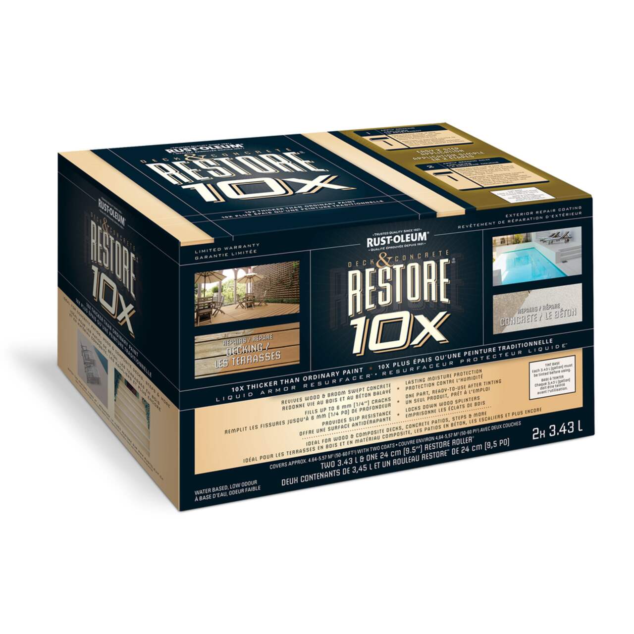 Restore liquid armor resurfacer top